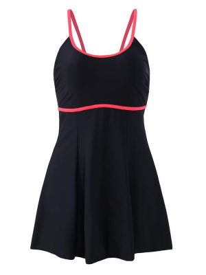 Myshop11 בגדי נשים KissLace Hit Color Adjusted Slim Fit Swimdress Beach Bathing Suit